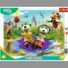 Puzzle ramkowe Rodzina Treflików 25 el. Pomysłowe Trefliki