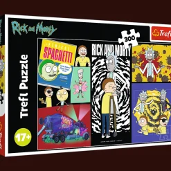 Puzzle Rick i Morty 300 el. Dziwne miejsce w galaktyce