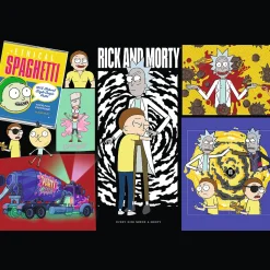 Puzzle Rick i Morty 300 el. Dziwne miejsce w galaktyce