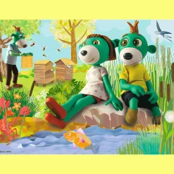 Puzzle Rodzina Treflików 30 el. Trefliki nad stawem