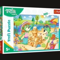 Puzzle Rodzina Treflików 100 el. Dzień Treflików