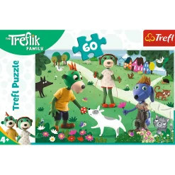 Puzzle Rodzina Treflików 60 el. Radosny dzień Treflików