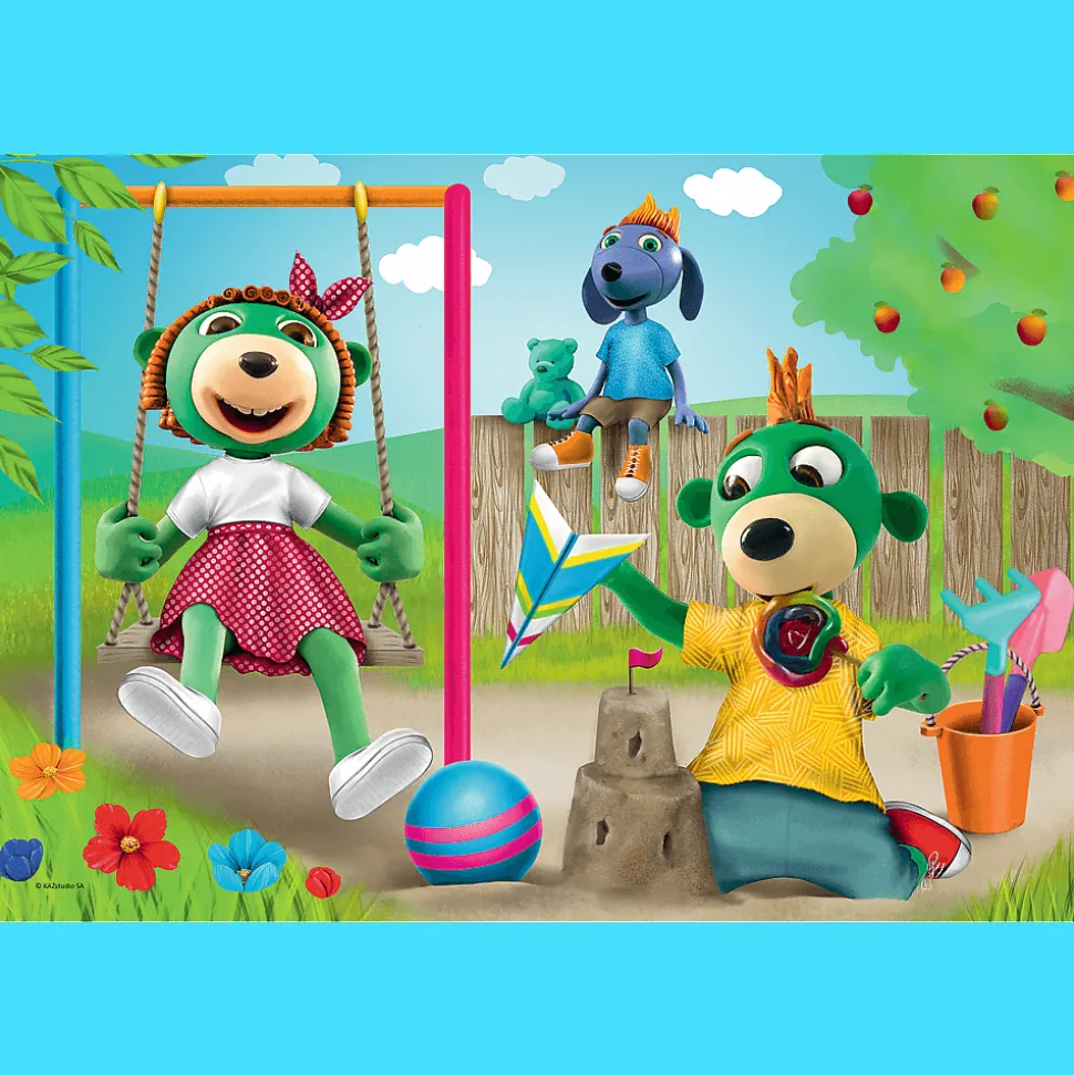 Puzzle Rodzina Treflików 100 el. Zabawne Trefliki