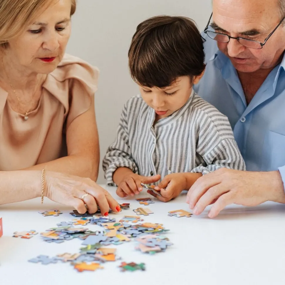 Puzzle Rodzina Treflików 100 el. Zabawne Trefliki