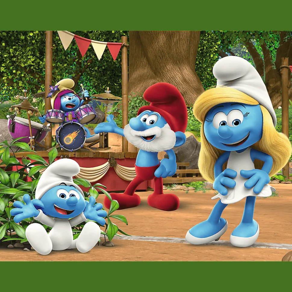 Puzzle Smerfy 30 el. Smerfetka i Smerfy