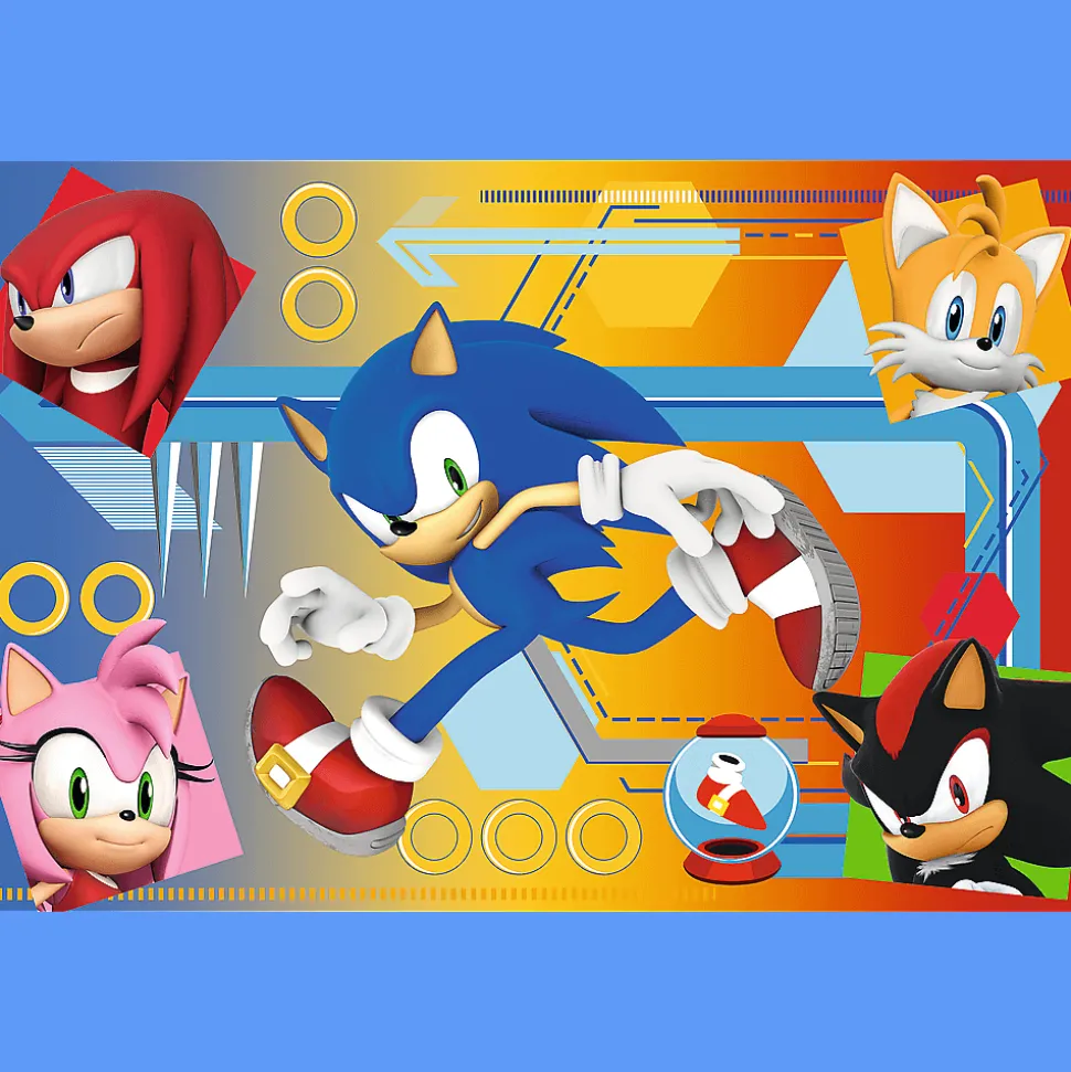 Puzzle Sonic 60 el. Sonic w akcji