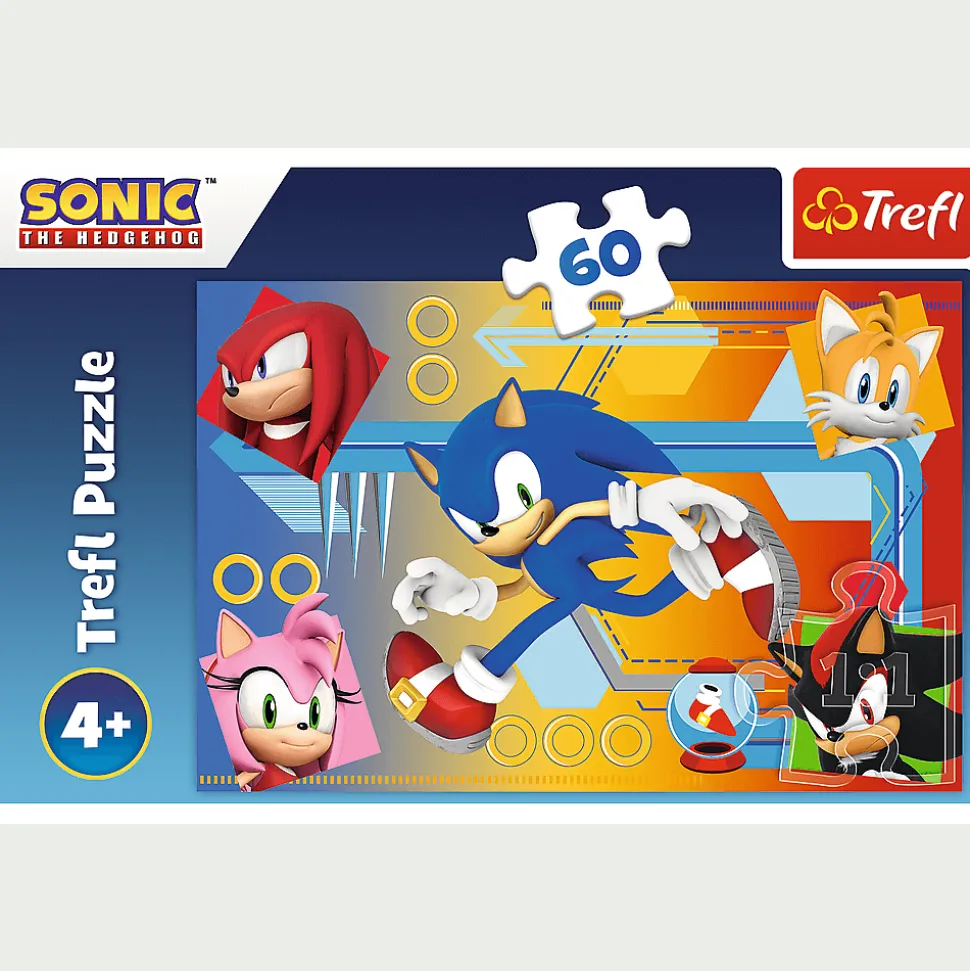 Puzzle Sonic 60 el. Sonic w akcji