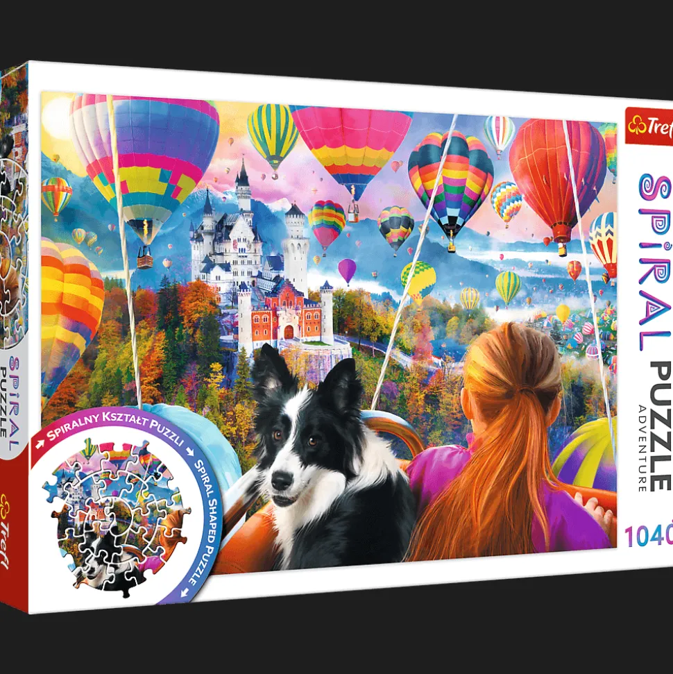 Puzzle spiralne 1040 el. Festiwal balonów