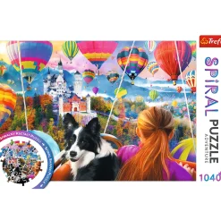 Puzzle spiralne 1040 el. Festiwal balonów