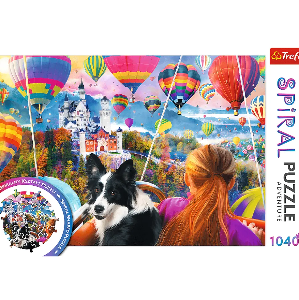 Puzzle spiralne 1040 el. Festiwal balonów