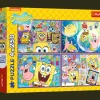 Puzzle SpongeBob 4 x 250 el. Szalony świat SpongeBoba