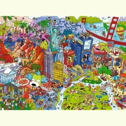 Puzzle Spy Guy Lost Items 500 el. USA