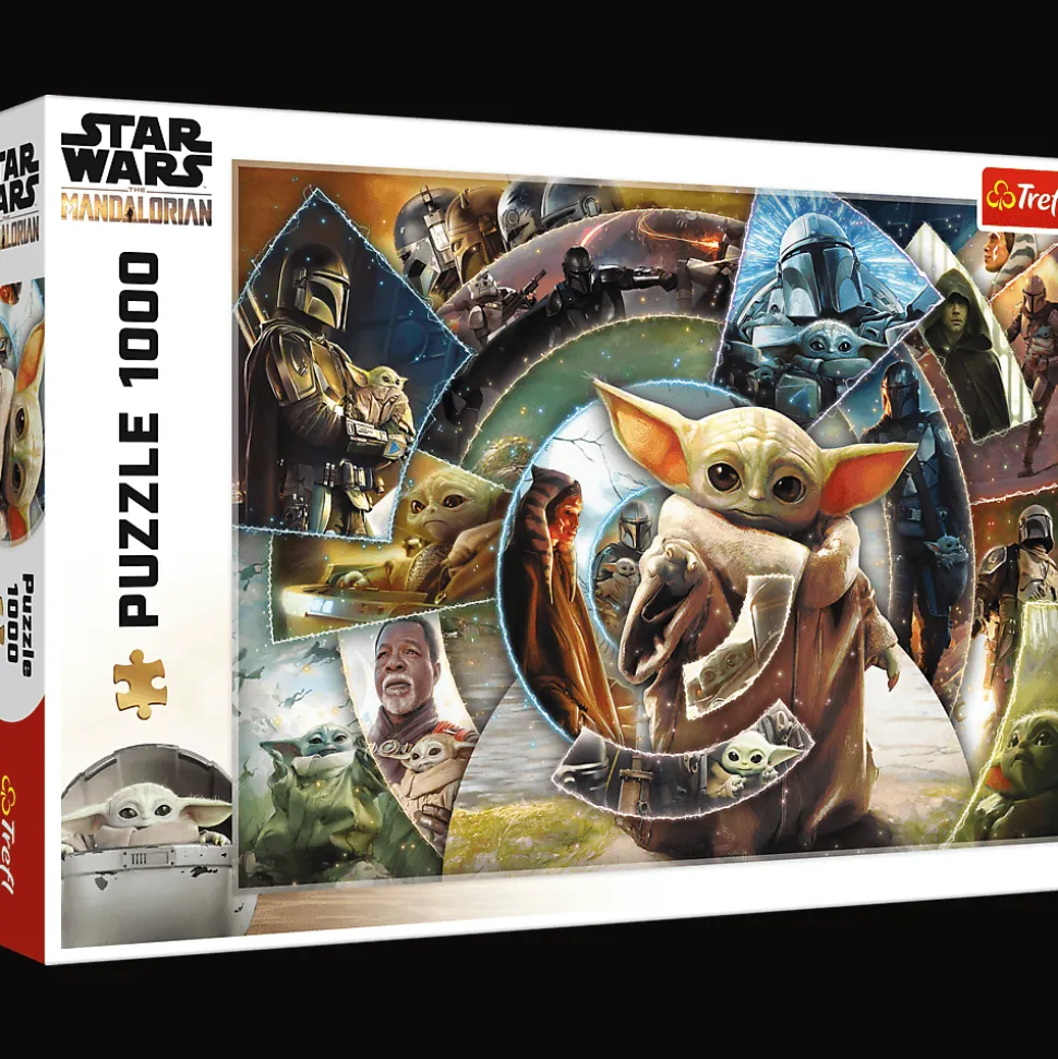 Puzzle Star Wars 1000 el. Podróż Grogu