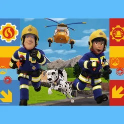 Puzzle Strażak Sam 100 el. Zawsze pomocny Strażak Sam