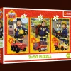 Puzzle Strażak Sam 3 x 50 el. Ekipa z remizy