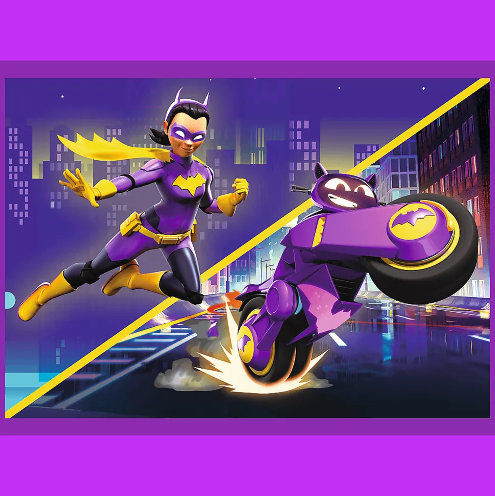 Puzzle 4w1 Batwheels, Poznaj Batwheels