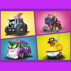 Puzzle 4w1 Batwheels, Poznaj Batwheels