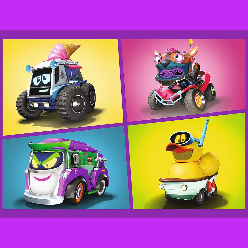 Puzzle 4w1 Batwheels, Poznaj Batwheels