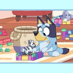Puzzle 4w1 Bluey i jej świat