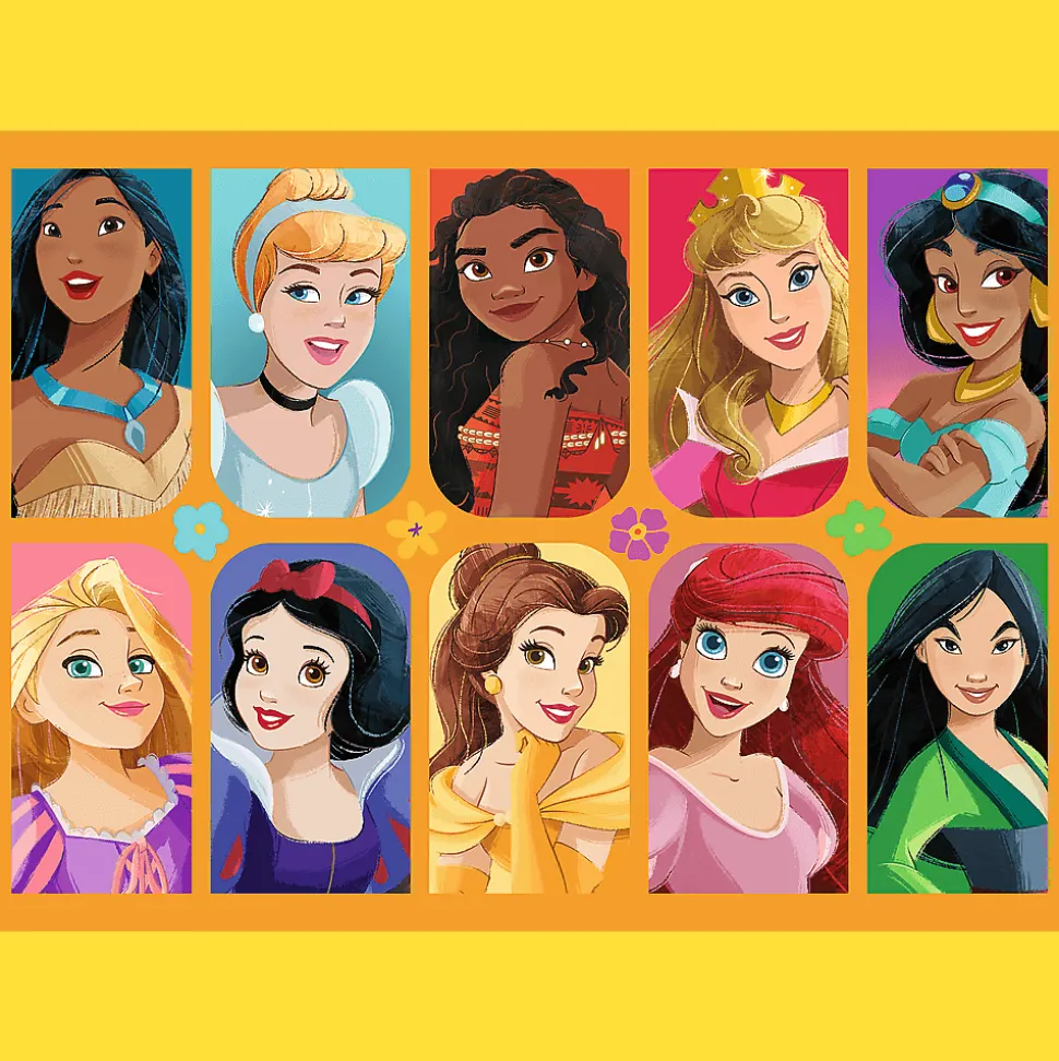 Puzzle 4w1 Disney, Bajkowe historie