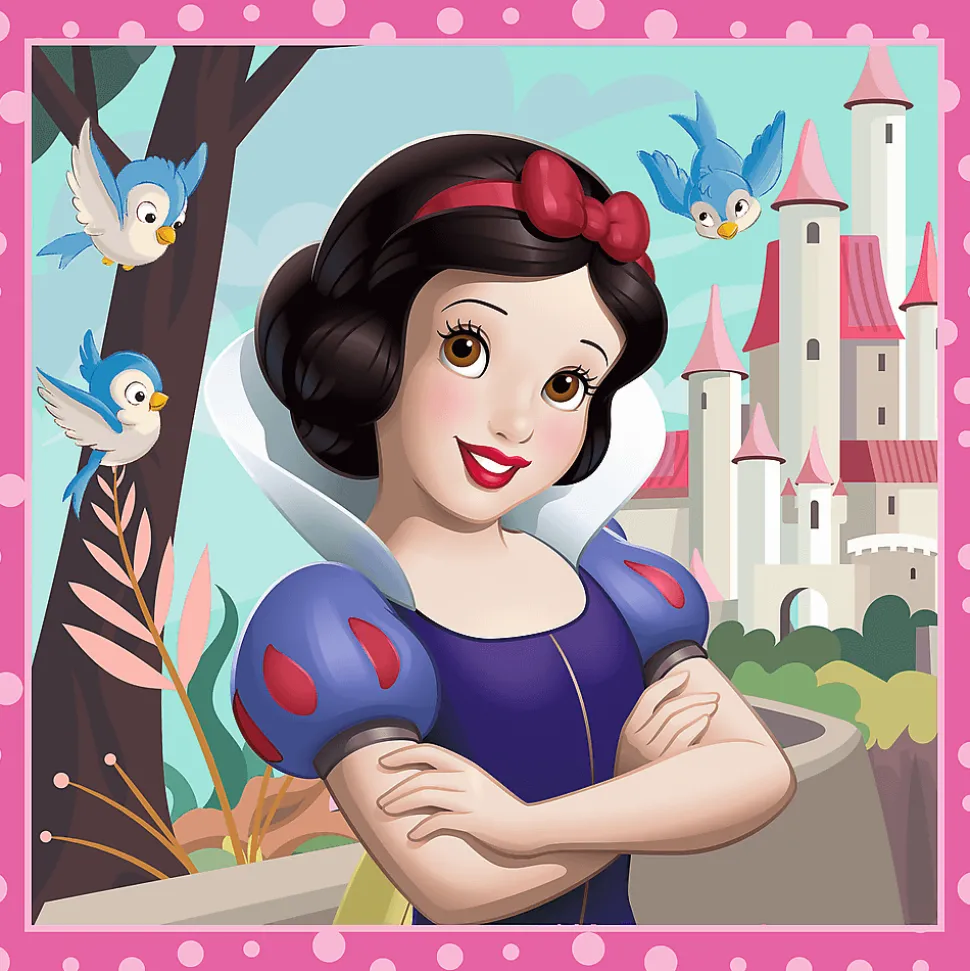 Puzzle 3w1 Disney, Piękne kwiaty