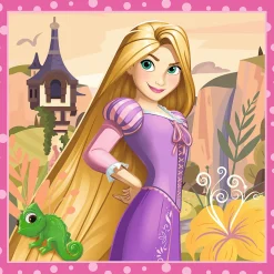 Puzzle 3w1 Disney, Piękne kwiaty