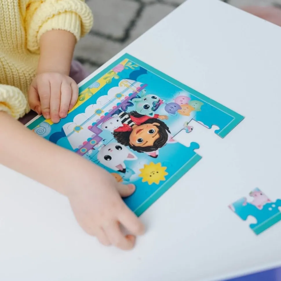 Puzzle 3w1 Gabby's Dollhouse, Aktywności Gabby