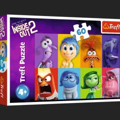 Puzzle W głowie się nie mieści 2, 60 el. Poznaj swoje emocje