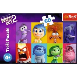 Puzzle W głowie się nie mieści 2, 60 el. Poznaj swoje emocje