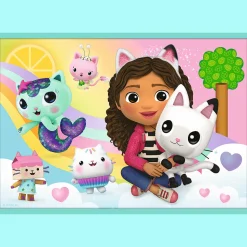 Puzzle 10w1 Koci Domek Gabi W świecie Gabi