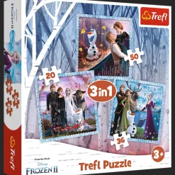 Puzzle 3w1 Kraina Lodu Magiczna opowieść