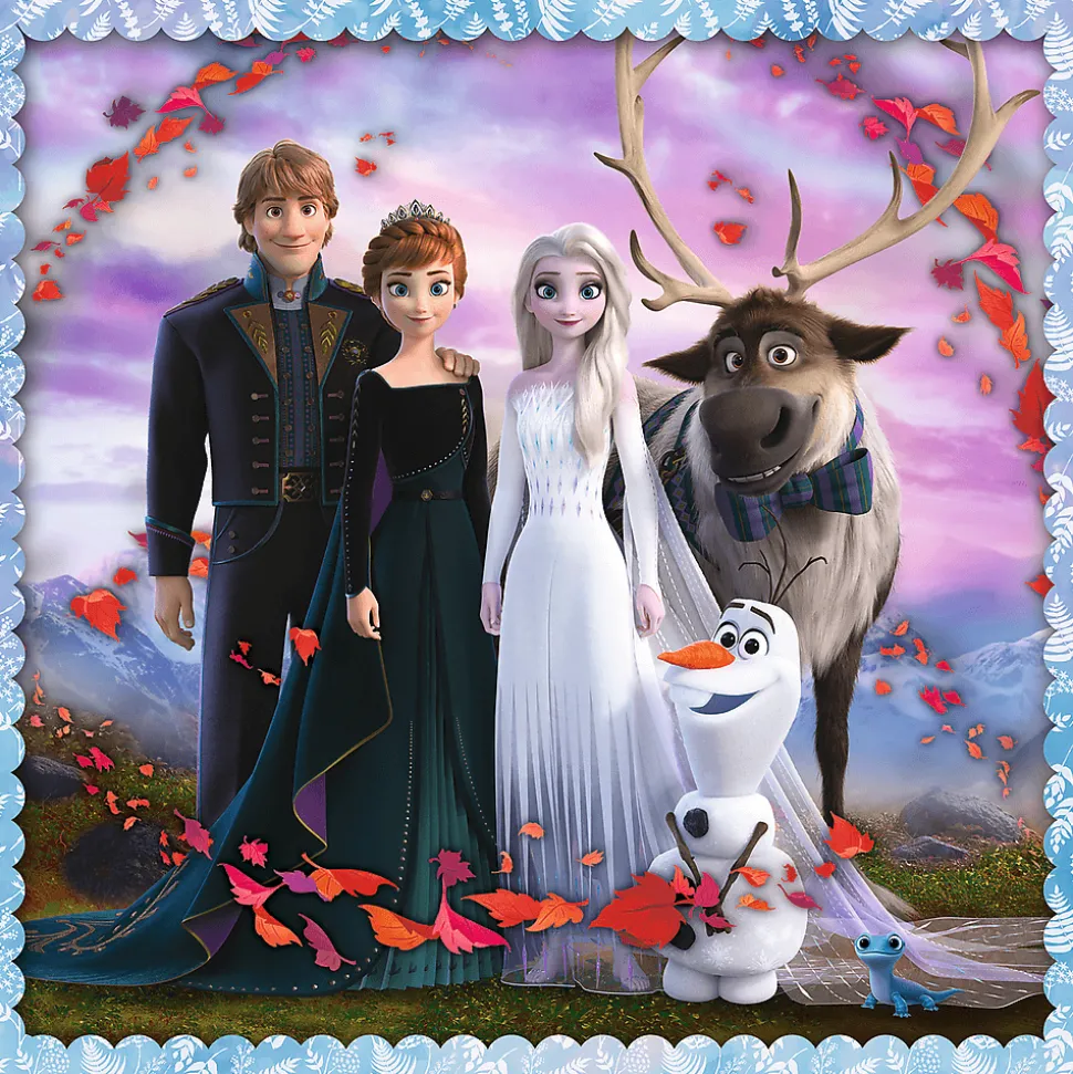 Puzzle 3w1 Kraina Lodu Magiczna opowieść