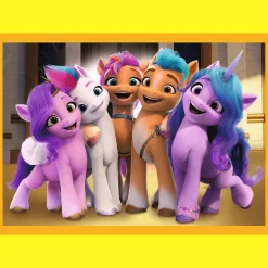 Puzzle 4w1 Kucyki Pony Poznaj kucyki Pony