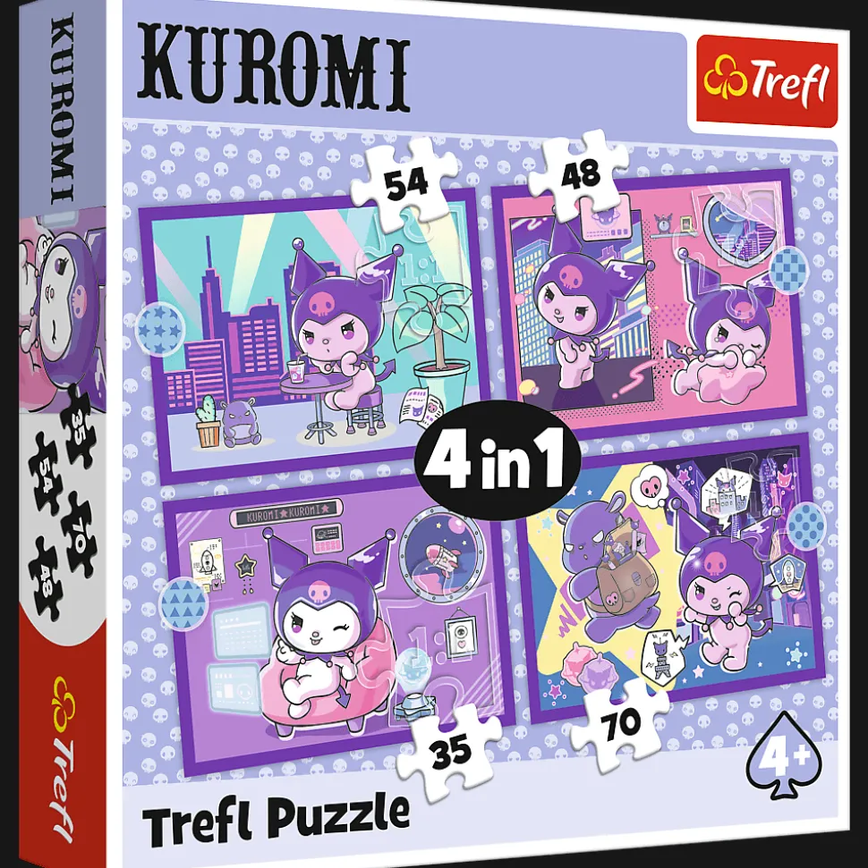 Puzzle 4w1 Kuromi, Dzień Kuromi