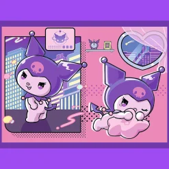 Puzzle 4w1 Kuromi, Dzień Kuromi