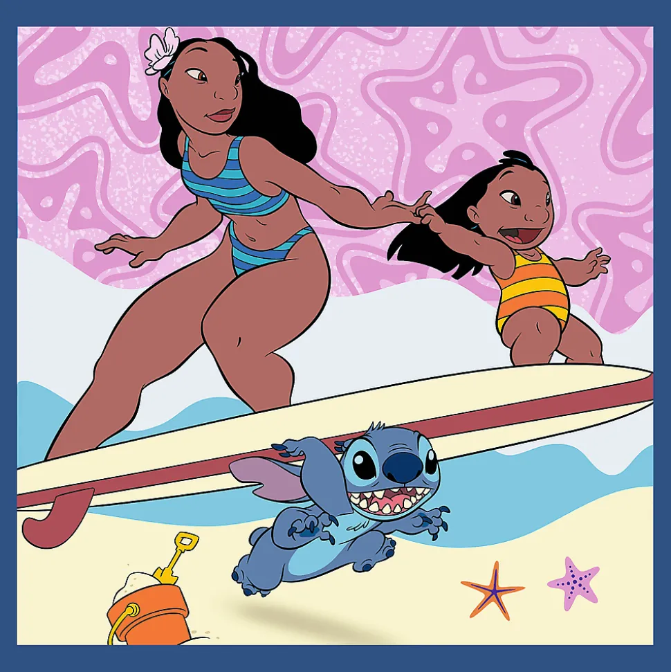 Puzzle 3w1 Lilo & Stitch, Czas ze Stitchem