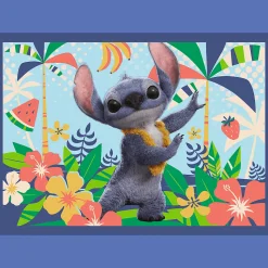 Puzzle 4w1 Lilo & Stitch, Wakacje na Hawajach