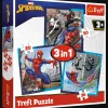 Puzzle 3w1 Marvel Spiderman, Pajęczy przyjaciele
