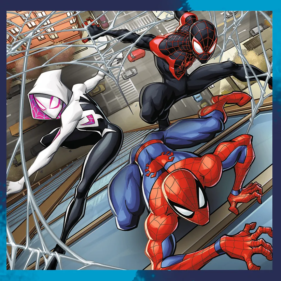 Puzzle 3w1 Marvel Spiderman, Pajęczy przyjaciele