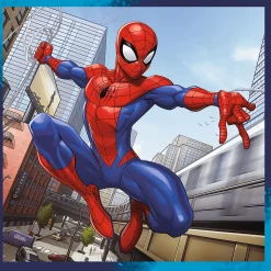 Puzzle 3w1 Marvel Spiderman, Pajęczy przyjaciele