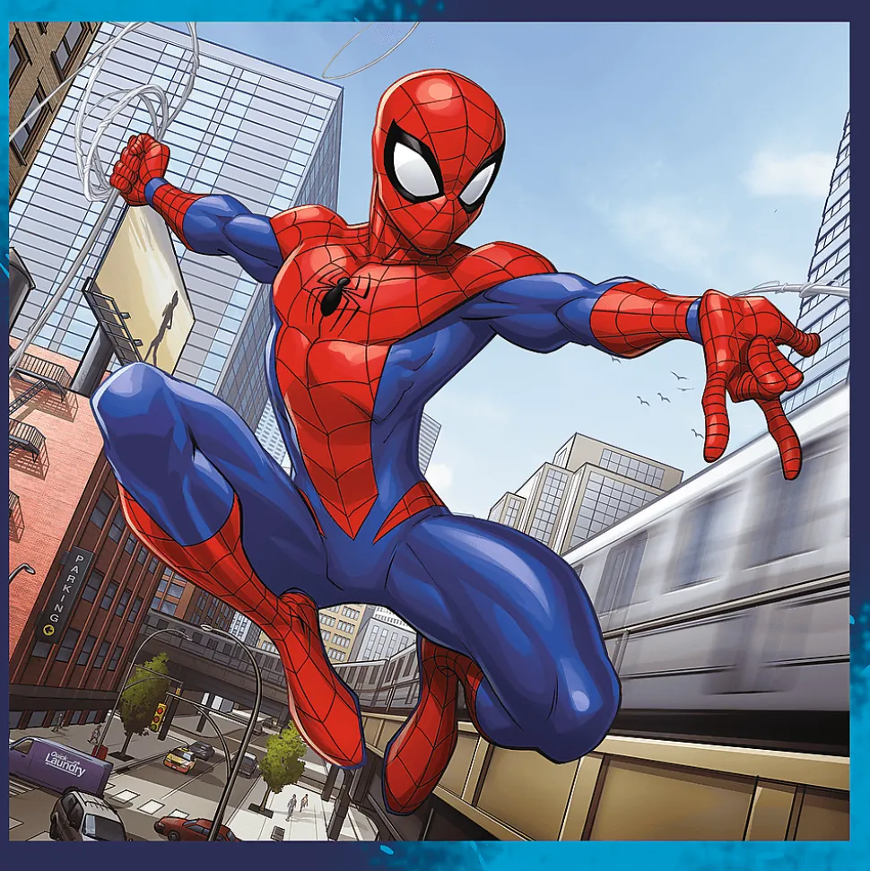 Puzzle 3w1 Marvel Spiderman, Pajęczy przyjaciele