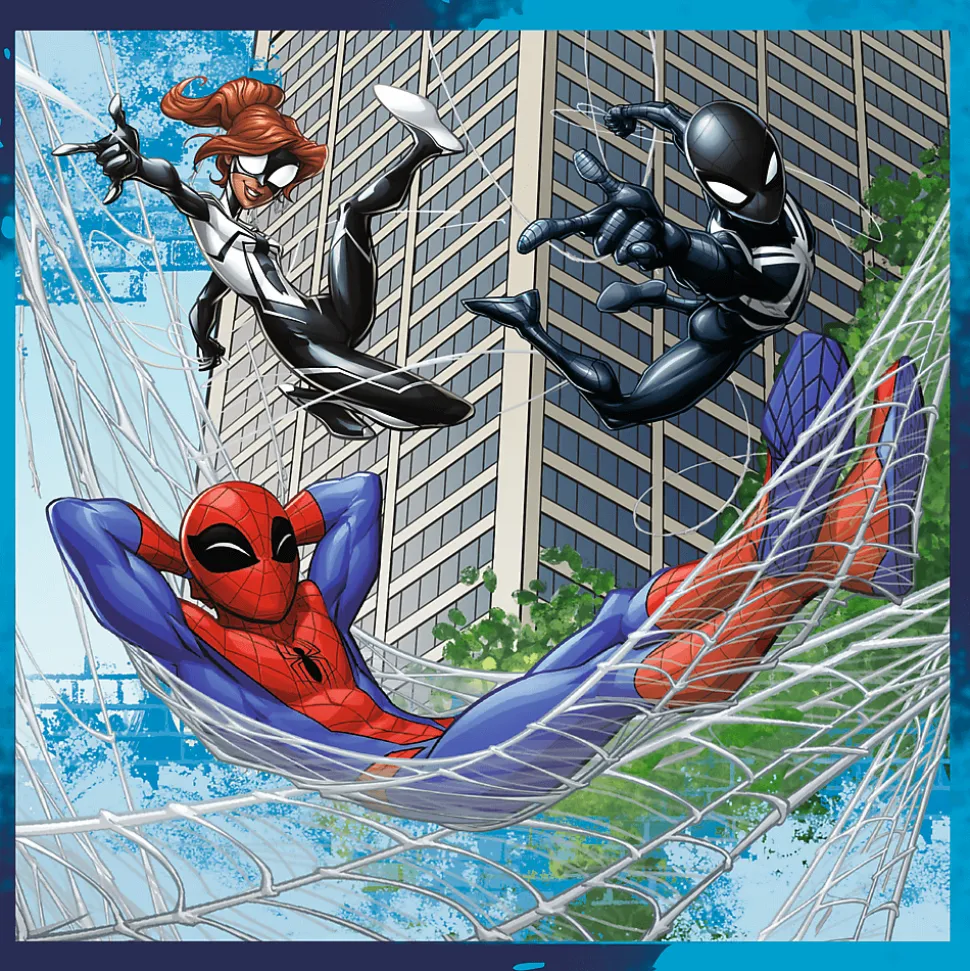 Puzzle 3w1 Marvel Spiderman, Pajęczy przyjaciele