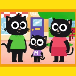 Puzzle 4w1 Milo, Poznaj Milo i jego przyjaciół