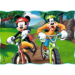 Puzzle 4w1 Myszka Miki Fajny dzień Mickiego