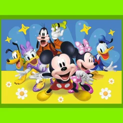 Puzzle 4w1 Myszka Miki Wśród przyjaciół