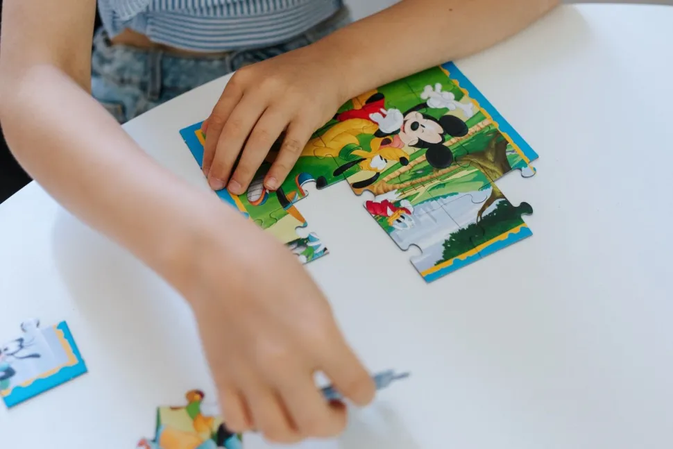 Puzzle 3w1 Myszka Miki z przyjaciółmi