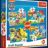 Puzzle 4w1 PAW Patrol, Biegnące Pieski
