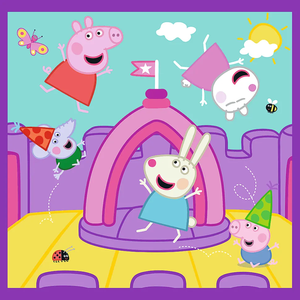Puzzle 3w1 Peppa Pig, Zwyczaje świnki Peppy