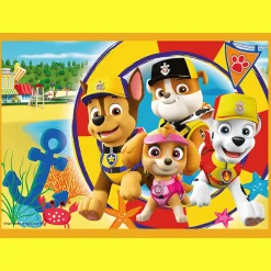 Puzzle 4w1 Psi Patrol Wakacyjny Psi Patrol