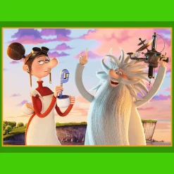 Puzzle 4w1 Smok Diplodok, Świat Smoka Diplodoka